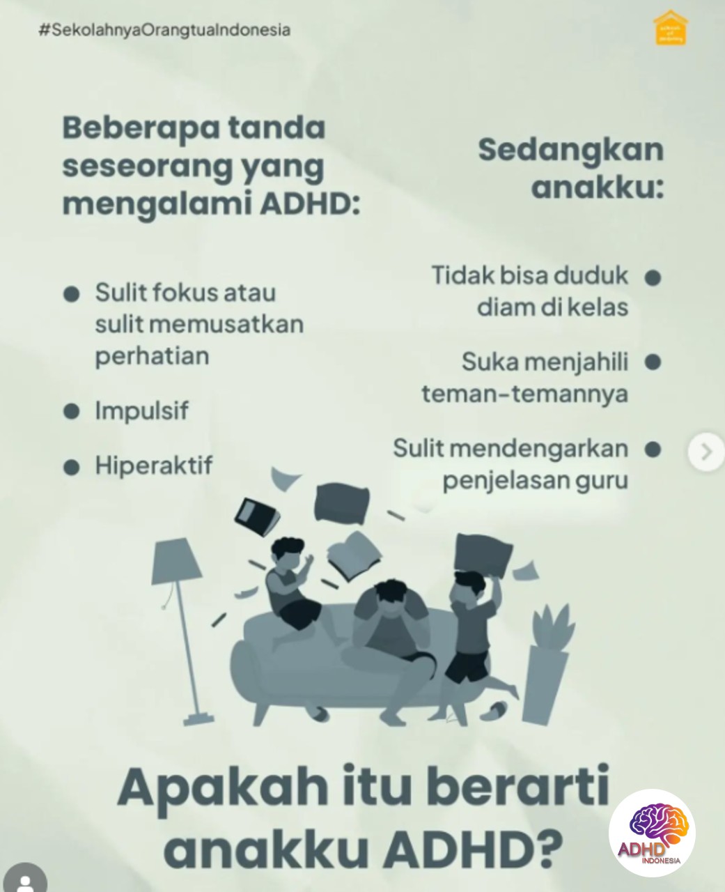 Ciri dan Gejala ADHD pada Anak Usia Dini di Kabupaten Barito Utara