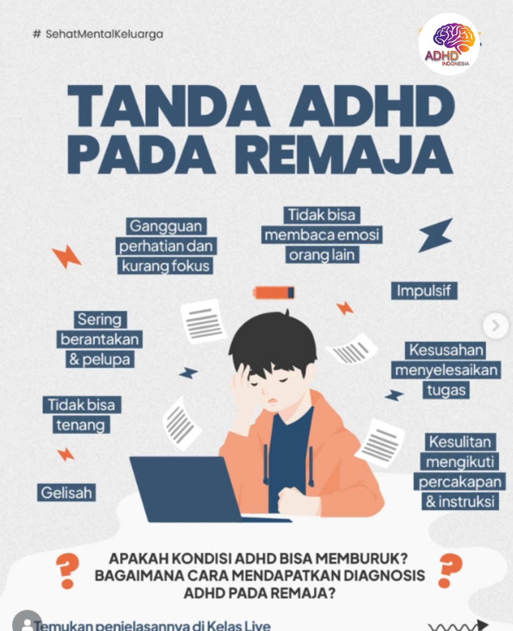 Screening ADHD Non-Diagnostik: Edukasi Awal bagi Orang Tua di Kabupaten Barito Utara