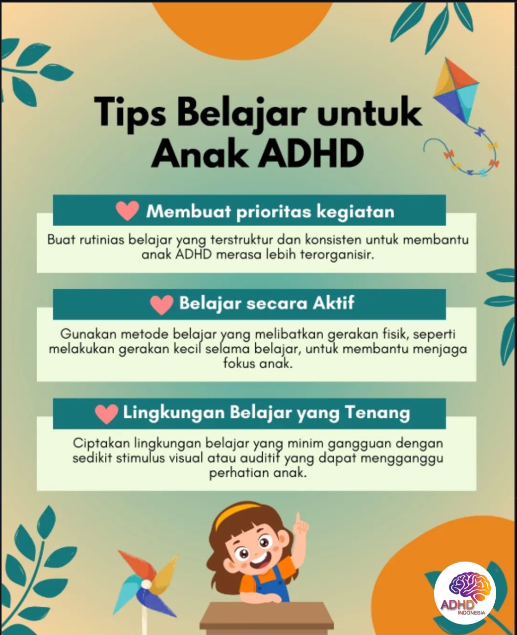 Strategi Belajar yang Cocok untuk Anak ADHD di Kabupaten Barito Utara